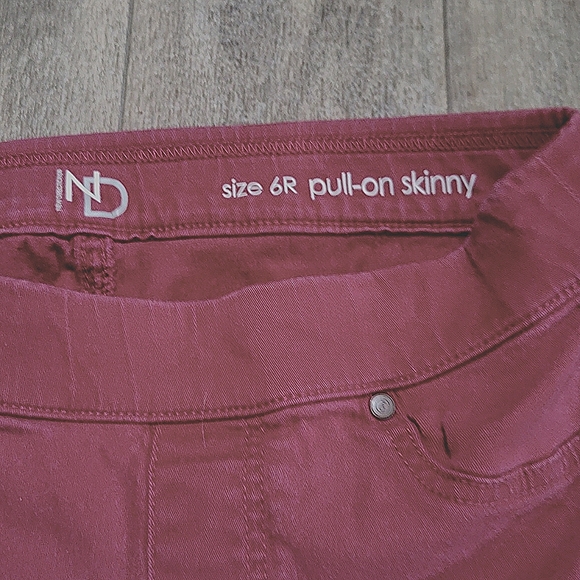 New Directions Skinny Pant sz6 - Picture 4 of 4